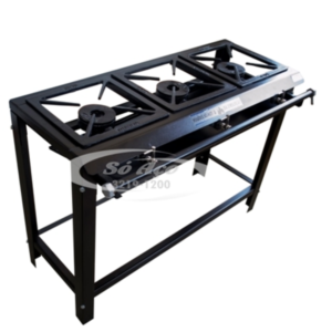 PA 0550 - FOGÃO INDUSTRIAL COM 03 BOCAS DUPLAS SEM FORNO