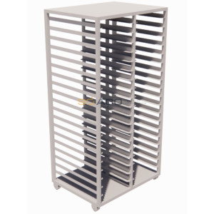 PA 0645 - CÂMARA PARA DESCANSO DE PÃES COM CAPACIDADE PARA 40 ASSADEIRAS COM 04 TIRAS - BRANCO