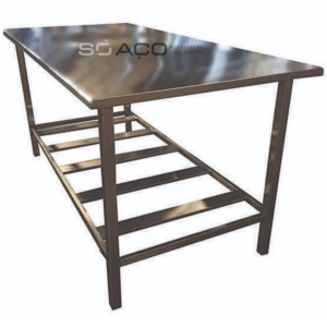 PA 6111 - MESA PARA PANIFICAÇÃO TOTAL INOX 1500X700X850MM