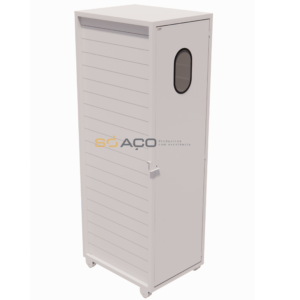 PA 0642 - CÂMARA ESTUFA COM 01 PORTA PARA FERMENTAÇÃO DE PÃES COM CAPACIDADE PARA 20 ASSADEIRAS COM 04 TIRAS - BRANCO