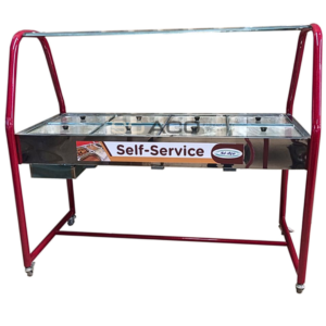 PA 8625 - BALCÃO TÉRMICO ESTUFA COM 08 CUBAS PEQUENAS - 220V