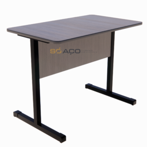 PA 1192 - MESA MELAMINICO PARA PROFESSOR SEM GAVETA 1000X600X740MM