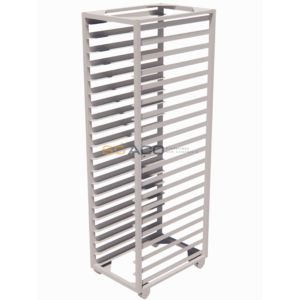 PA 3690 - CÂMARA PARA DESCANSO DE PÃES COM CAPACIDADE PARA 20 ASSADEIRAS COM 05 TIRAS - BRANCO