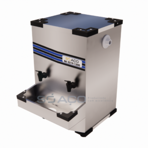 PA 8367 – BEBEDOURO INDUSTRIAL DE BANCADA COM 02 TORNEIRAS